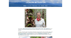 Desktop Screenshot of leonorabittleston.com
